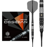 Caliburn Players Darts - Soft Tip - 90% Tungsten - Obsidian: Barry Wong 21g