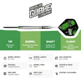 BULL'S Max Czerwinski Darts - Steel Tip - 90% Tungsten