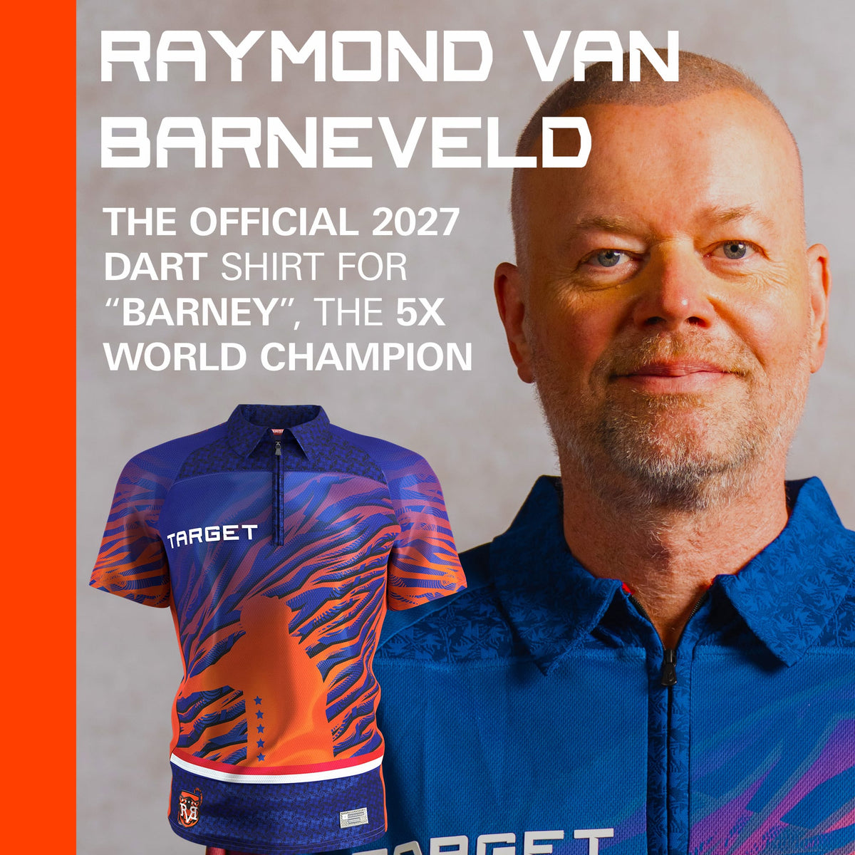 Target Player Darts Shirt - Raymond van Barneveld 2027