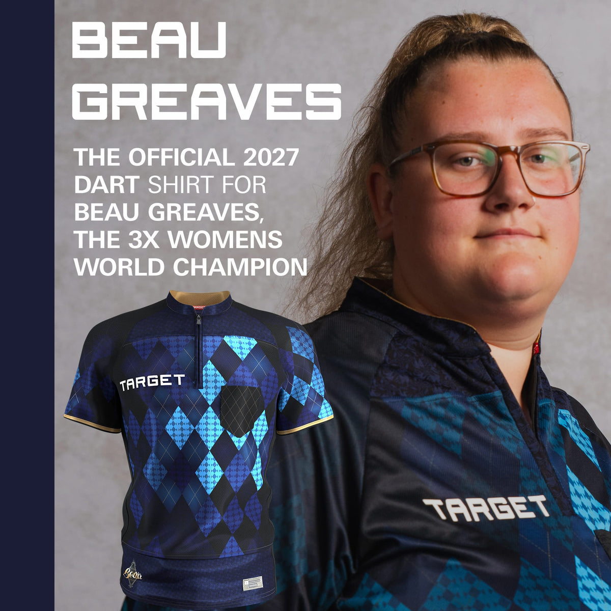 Target Player Darts Shirt - Beau Greaves 2027