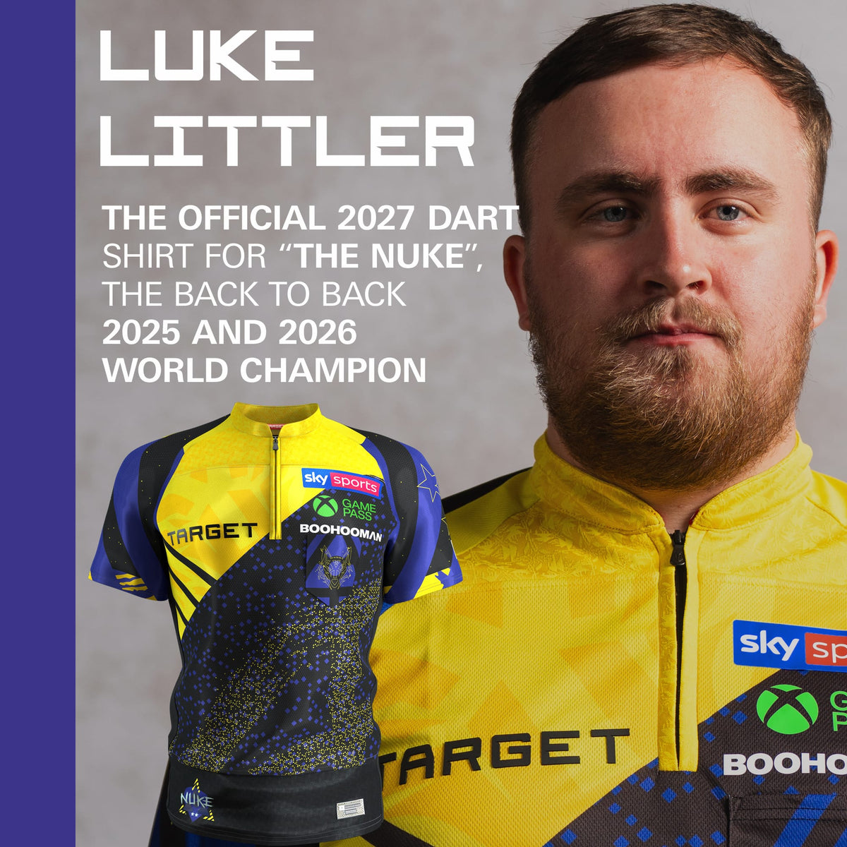 Target Player Darts Shirt - Luke Littler 2027 - Youth