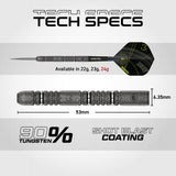 Winmau Michael van Gerwen Darts - Steel Tip - 90% Tungsten - Signature
