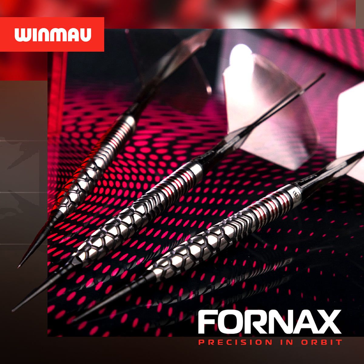 Winmau Fornax Switch Darts - Steel Tip - 90% Tungsten - Parallel