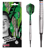 BULL'S Danny Jansen Darts - Soft Tip - 90% Tungsten - G2 20g