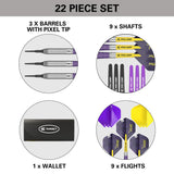Target Luke Littler Darts - Soft Tip - Brass 19g