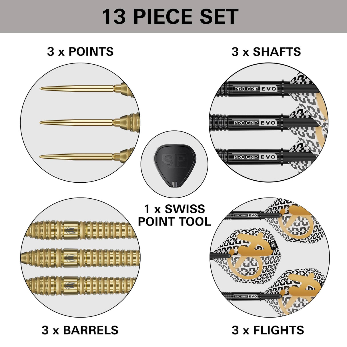 Target Bolide Envy Darts - Steel Tip - 90% Tungsten - 03