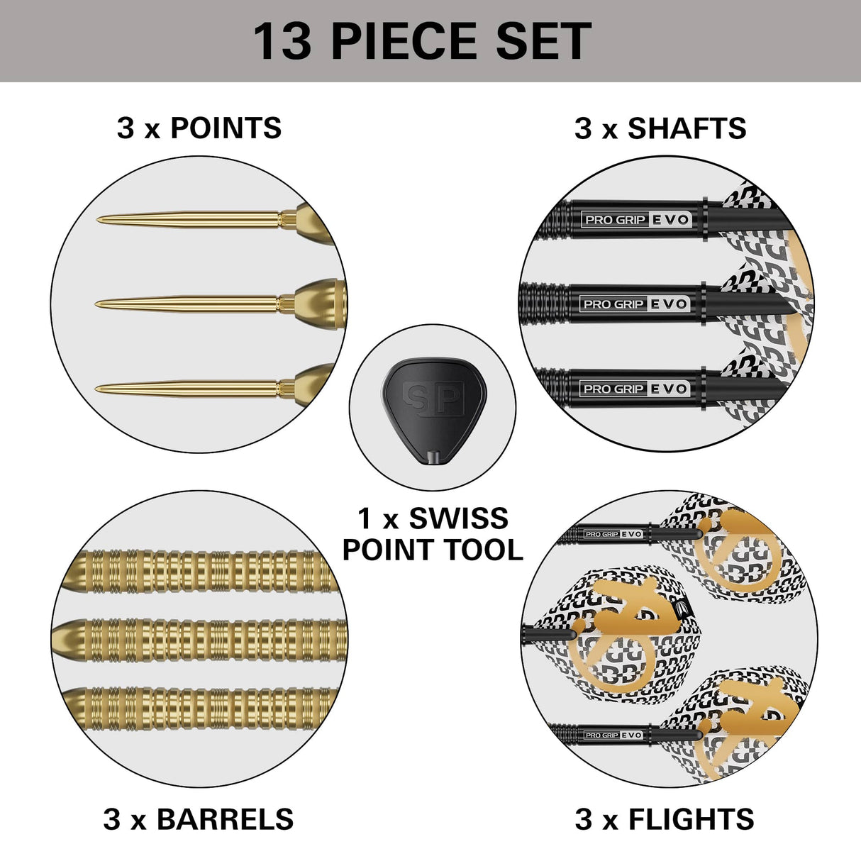 Target Bolide Envy Darts - Steel Tip - 90% Tungsten - 04
