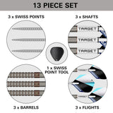 Target Adam Lipscombe Darts - Steel Tip - 90% Tungsten 25g