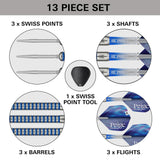 Target Paige Pauling Darts - Steel Tip - 90% Tungsten 22g