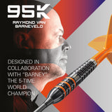 Target Raymond van Barneveld Darts - Steel Tip - 95% Tungsten - 95K
