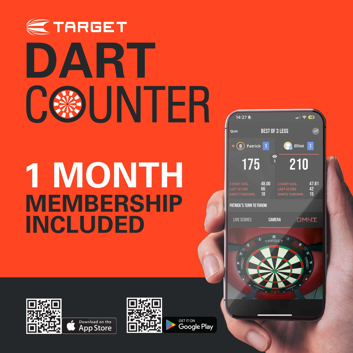 Target Buzz Darts - Steel Tip - 90% Tungsten - SP03