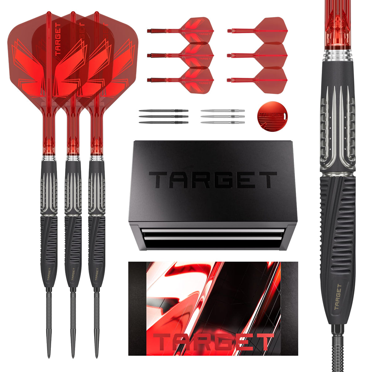 Target Shift Darts - Steel Tip - 90% Tungsten