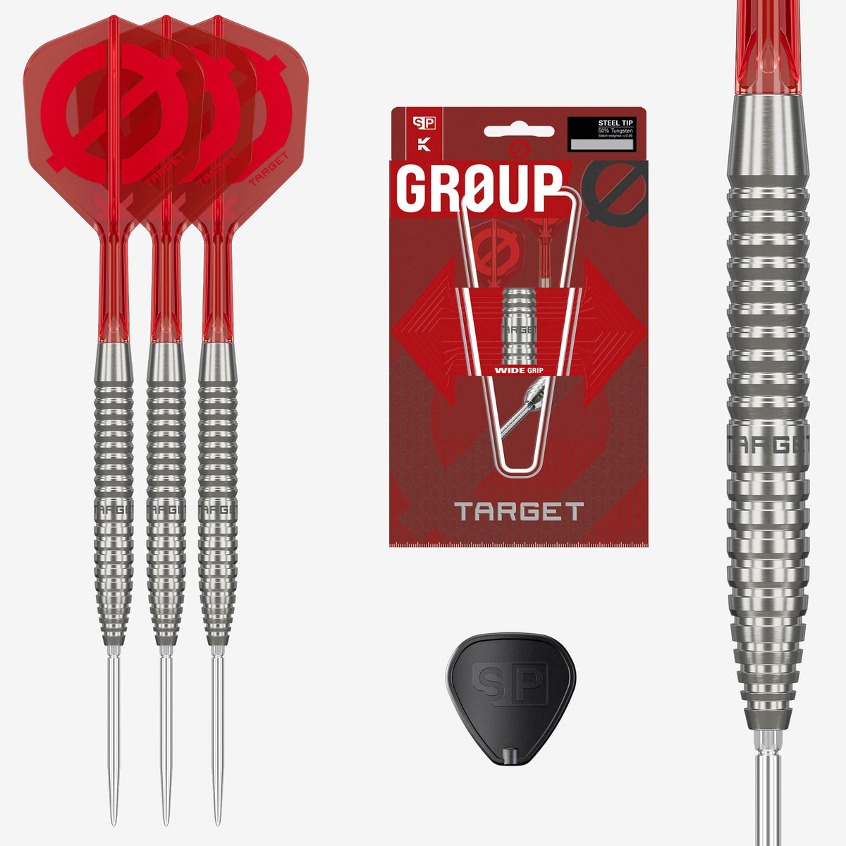 Target Group Ø Darts - Steel Tip - 50% Tungsten - SP02