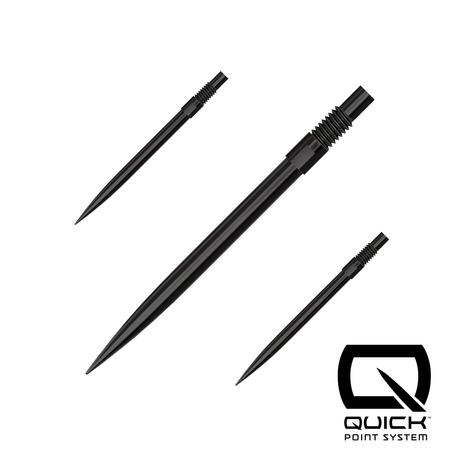 Harrows Dartpunten Quick Points Black kopen | Dartpunt & Accessoires Harrows Dartpunten Quick Points Black kopen | Dartpunt & Accessoires