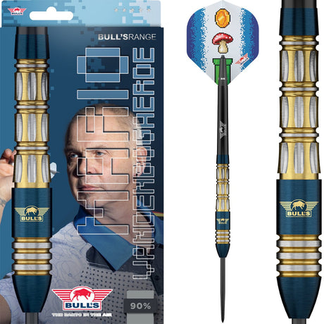 Bulls Mario Vandenbogaerde Darts - Steel Tip - 90% Tungsten - E3