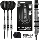 Harrows Supergrip QP Darts - Steel Tip - 90% Tungsten - Bomb