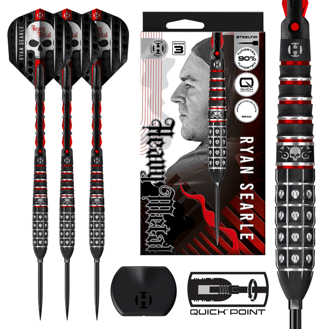 Harrows Ryan Searle Darts - Steel Tip - 90% Tungsten - Series 3