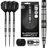 Harrows Supergrip QP Darts - Steel Tip - 90% Tungsten - Torpedo