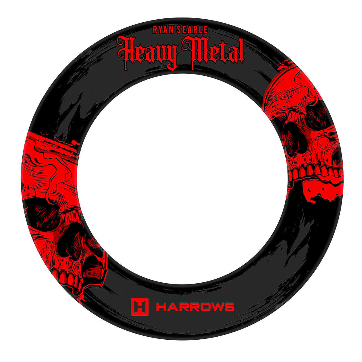 Harrows Dartboard Surround - Ryan Searle - Heavy Metal