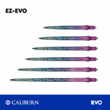 CALIBURN EZ-EVO Dart Points - Steel Tip - Laser Lightning