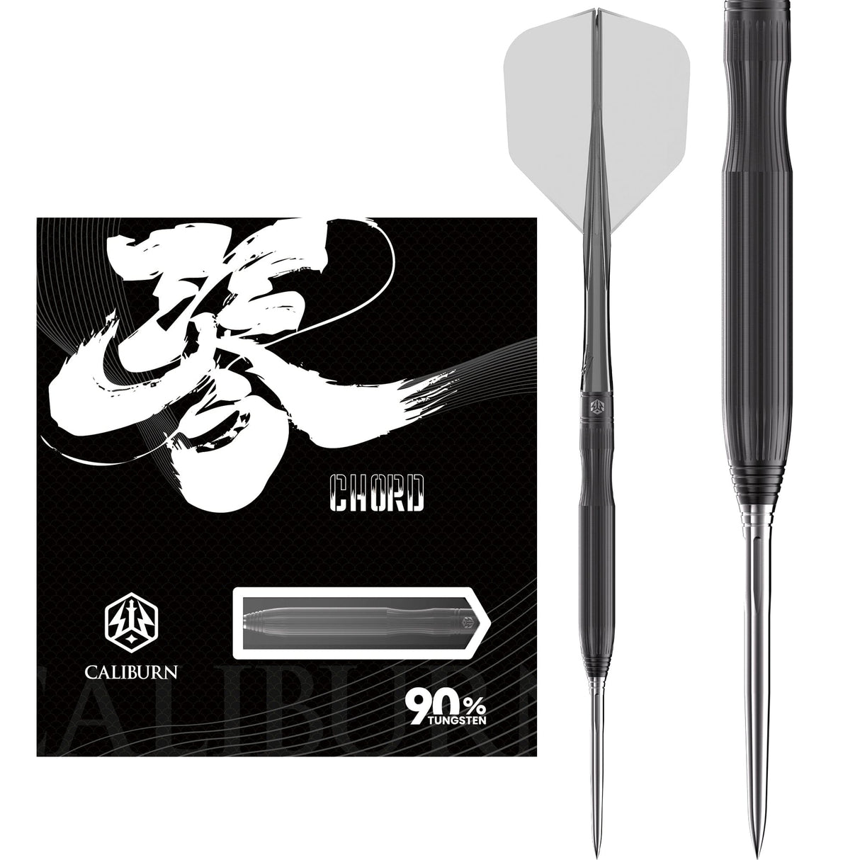 Caliburn Chord Darts - Steel Tip - 90% Tungsten - C1 21.5g