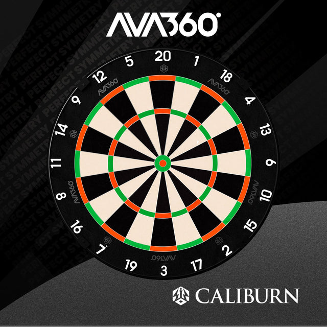 Caliburn AVA360 Dartboard - Professional - Ultra Thin Wiring