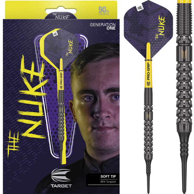 Target Luke Littler Darts - Soft Tip - 90% Tungsten 19g