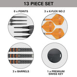 Target Raymond van Barneveld Darts - Soft Tip - 95% Tungsten - 95K 20g