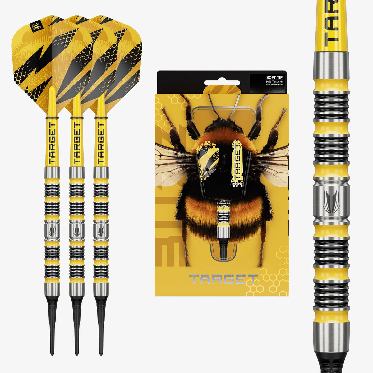 Target Buzz Darts - Soft Tip - 90% Tungsten - SP11
