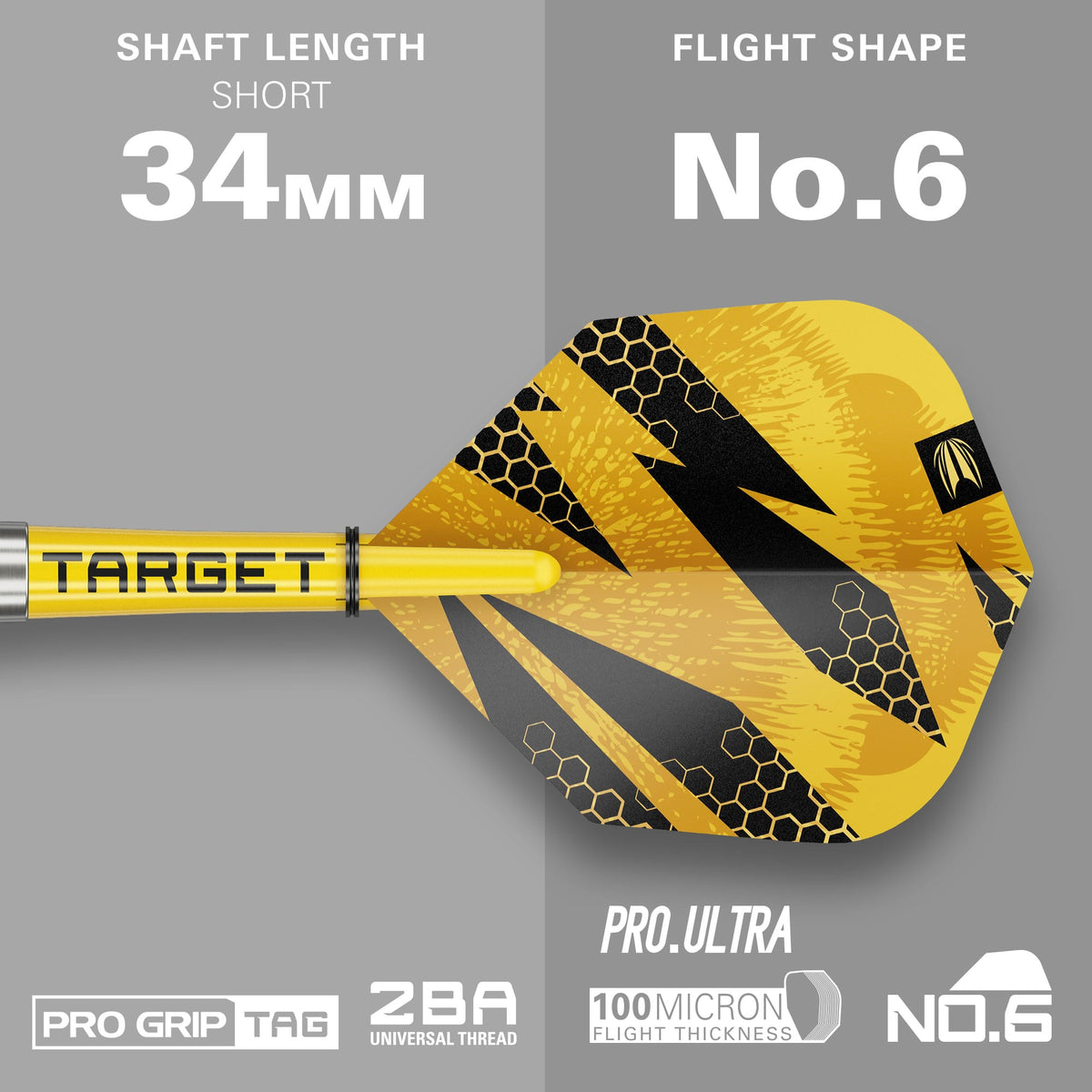 Target Buzz Darts - Soft Tip - 90% Tungsten - SP11