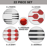 Target Shift Darts - Soft Tip - 90% Tungsten 18g
