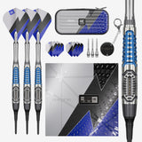 Target Phil Taylor Darts - Soft Tip - 95% Tungsten - Power Chrono