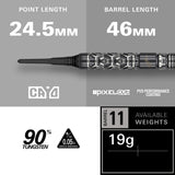 Target Luke Littler Darts - Soft Tip - 90% Tungsten - Fallout 19g
