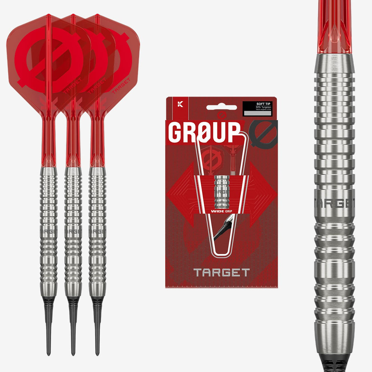 Target Group Ø Darts - Soft Tip - 50% Tungsten - SP12