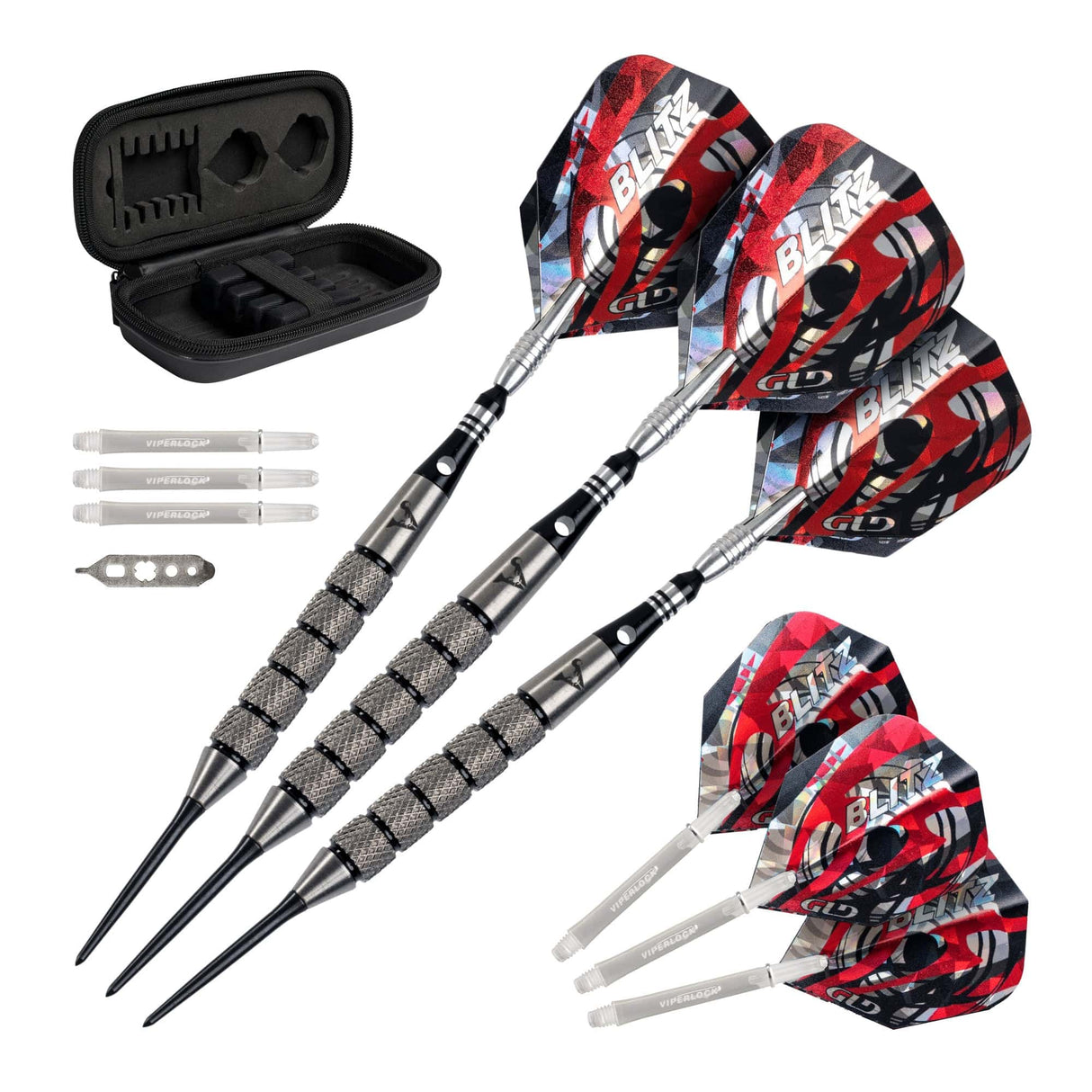 Viper Blitz Darts - Steel Tip - 95% Tungsten