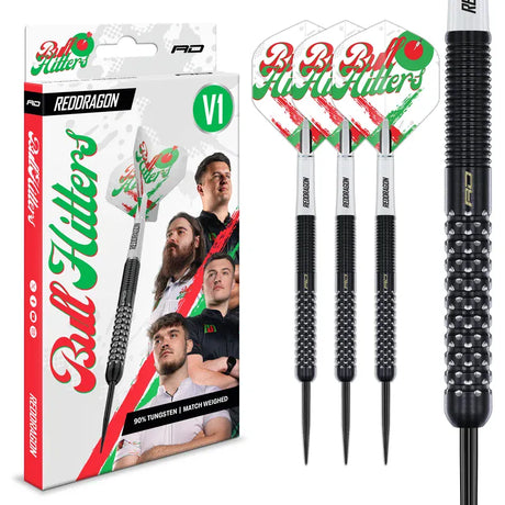 Red Dragon Bullhitters Darts - Steel Tip - 90% Tungsten 23g