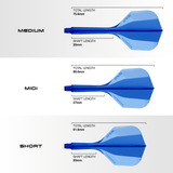 Harrows Solo Dart Flights - Moulded Flight & Shaft