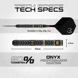 Winmau Michael van Gerwen Switch Darts - Steel Tip - 90% Tungsten - W-Max