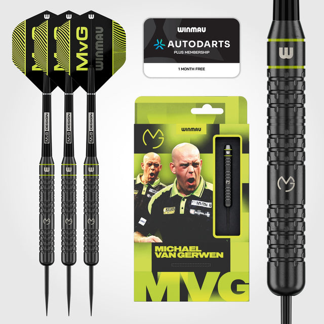 Winmau Michael van Gerwen Darts - Steel Tip - Brass 21g