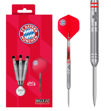BULLS FC Bayern Darts - Steel Tip - 90% Tungsten