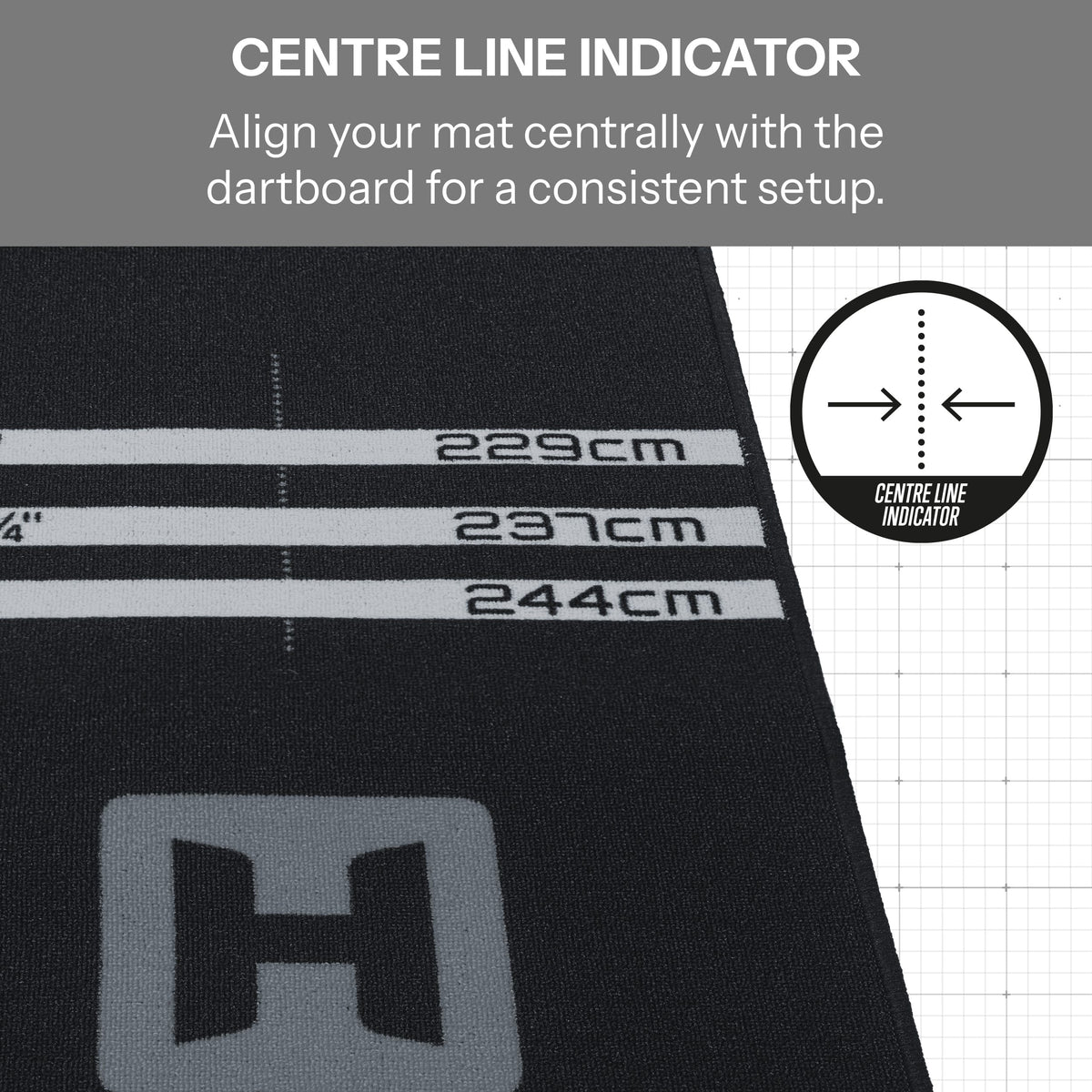 Harrows Dart Mat - Fortis