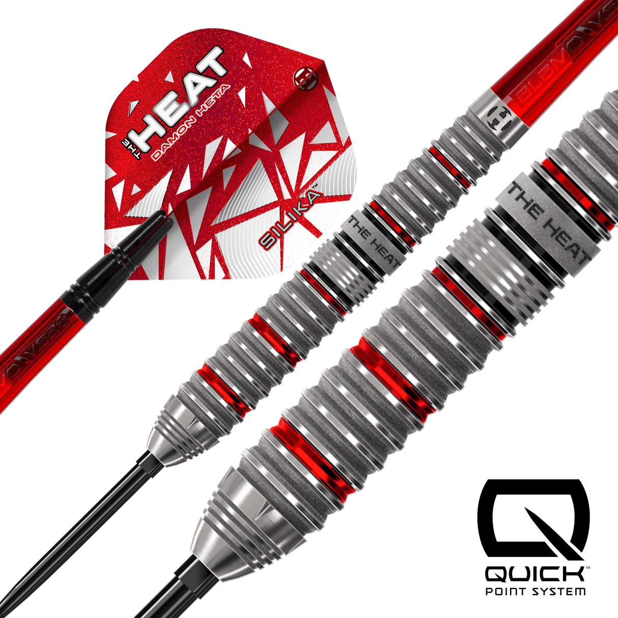 Harrows Damon Heta Darts - Steel Tip - 90% Tungsten - Series 4 Harrows Damon Heta Darts - Steel Tip - 90% Tungsten - Series 4