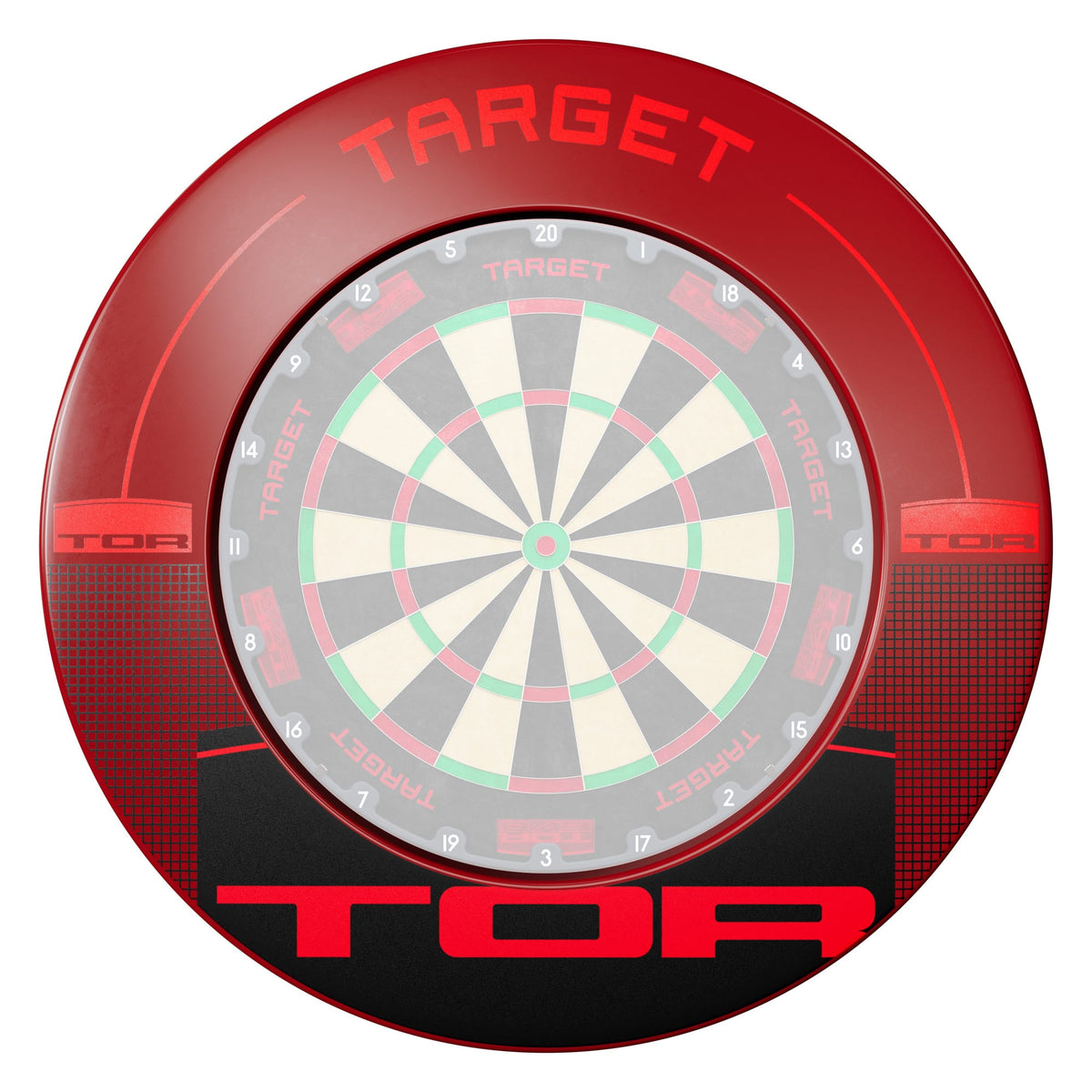 Target Tor Dartboard Surround - Red