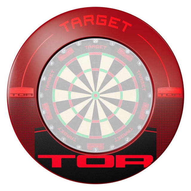 Target Tor Dartboard Surround - Red
