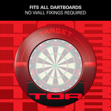 Target Tor Dartboard Surround - Red