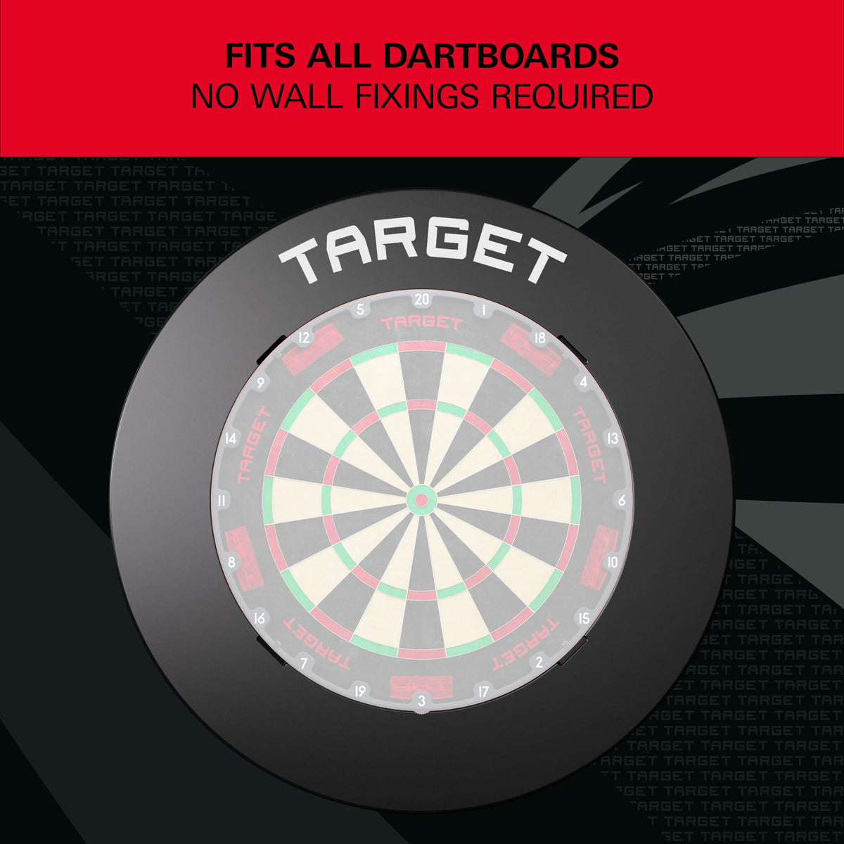 Target Notched Dartboard Surround