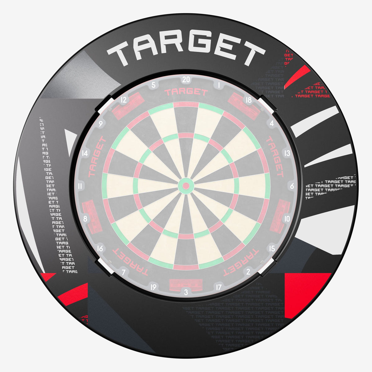Target Notched Dartboard Surround - Patterned