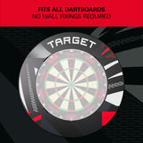 Target Notched Dartboard Surround - Patterned