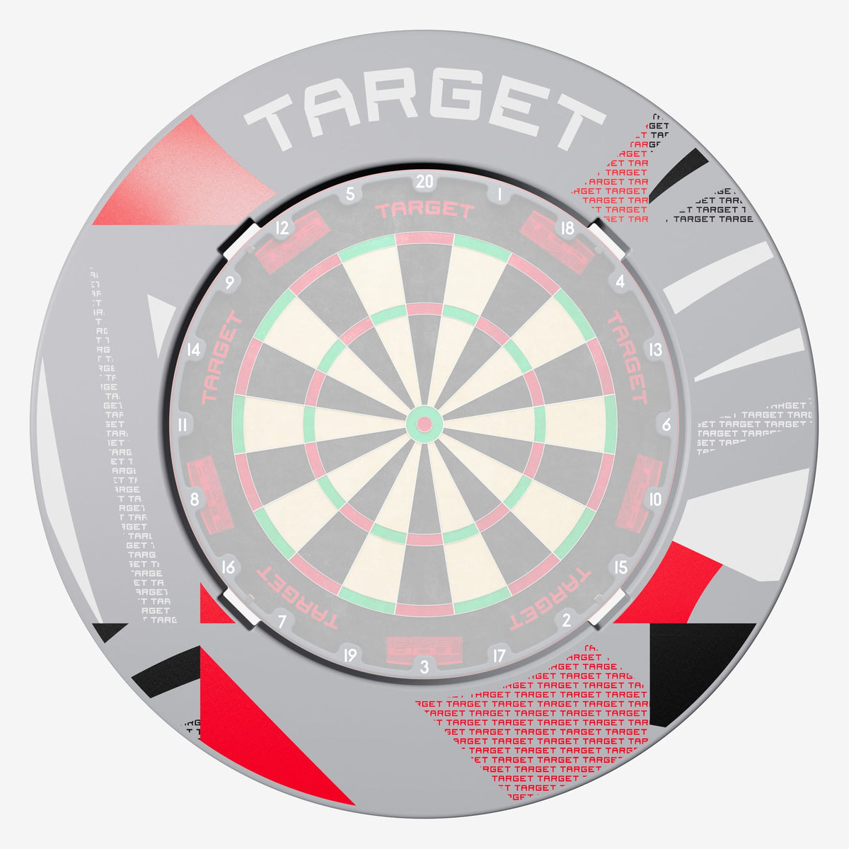 Target Notched Dartboard Surround - Patterned