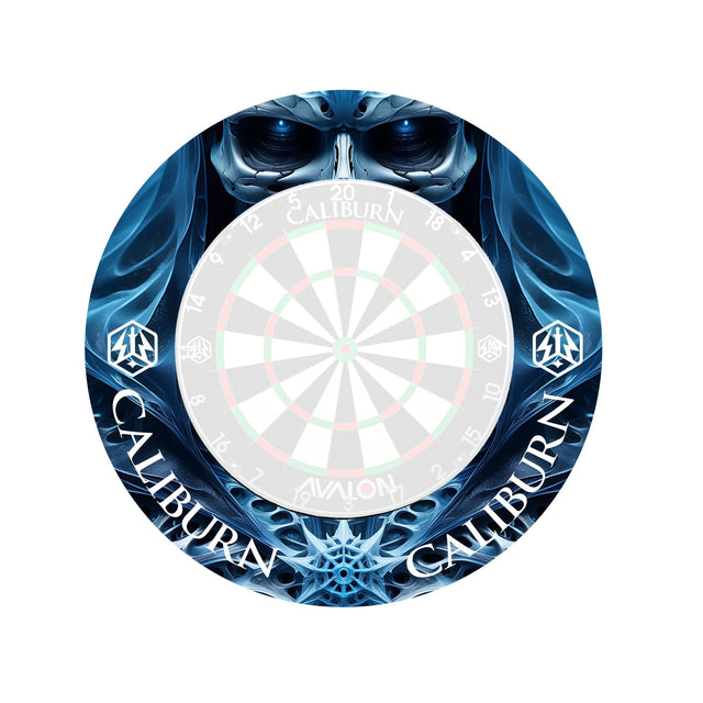 Caliburn Dartboard Surround - Heavy Duty - White Walker